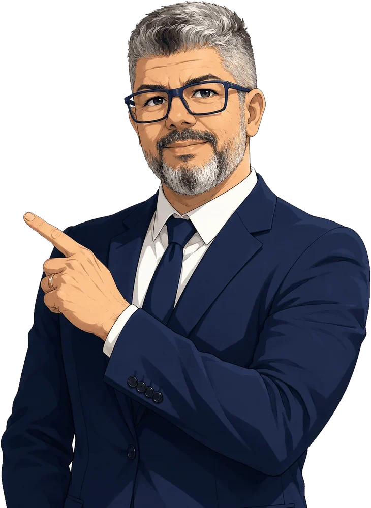 Consultor GSG apontando o caminho